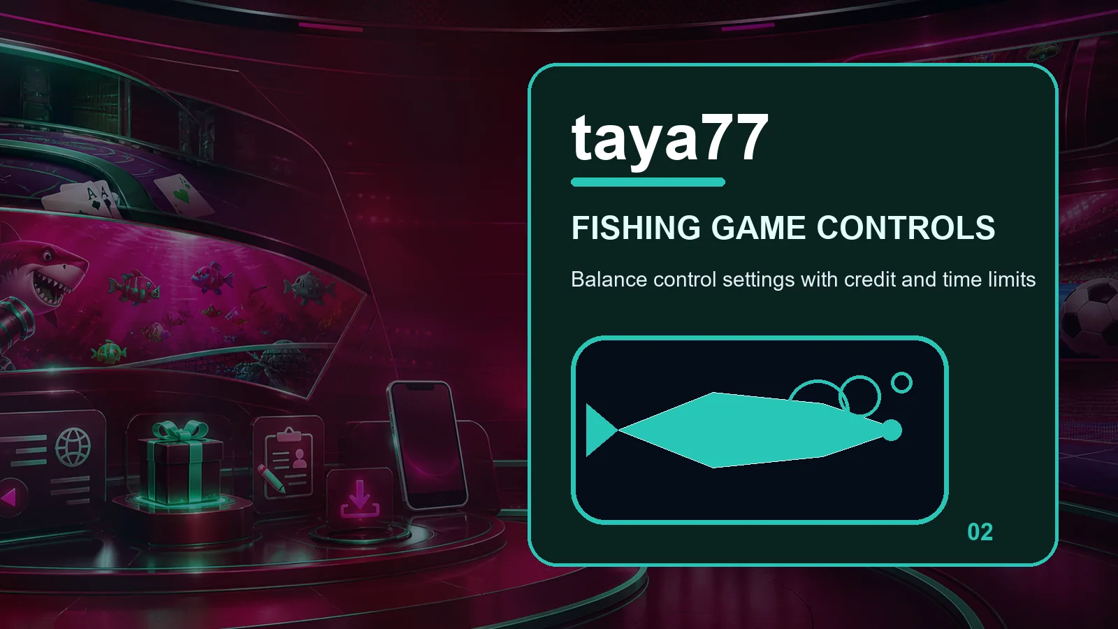 taya77 fishing full-width visual guide 2